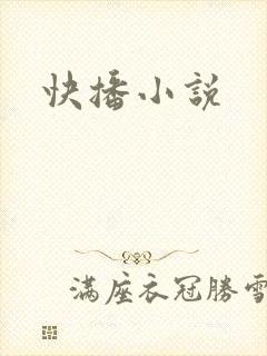 快播小说