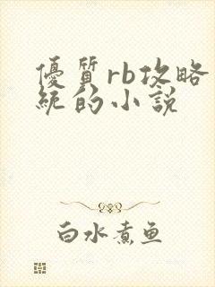 优质rb攻略系统的小说封面