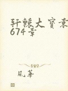 轩辕大宝袁雪妃674章