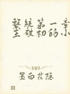 系统第一章给宿主破初的小说