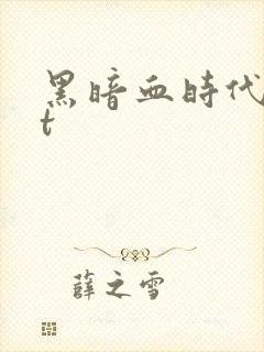 黑暗血时代txt封面