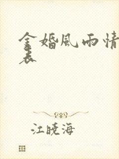 金婚风雨情演员表