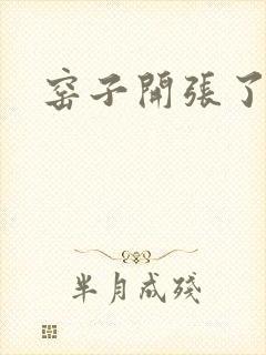 窑子开张了封面