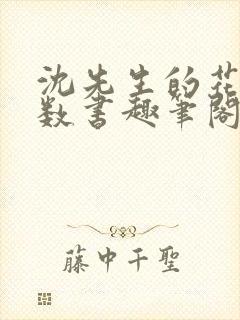 沈先生的花式调数书趣笔阁