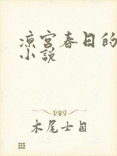 凉宫春日的忧郁小说