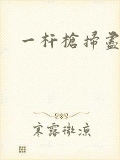 一杆枪扫尽全家