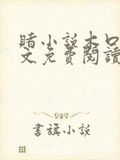 赌小说木口银全文免费阅读笔趣阁