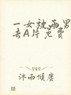 一女被两男桶进去A片免费