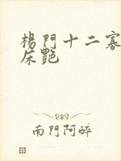 杨门十二寡妇肉床艳