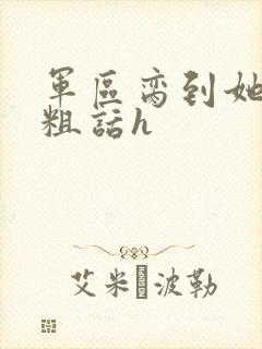 军区脔到她哭h粗话h