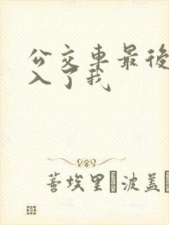 公交车最后一排入了我