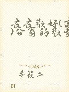 夜夜欢好(高h)公翁的欢爱h封面