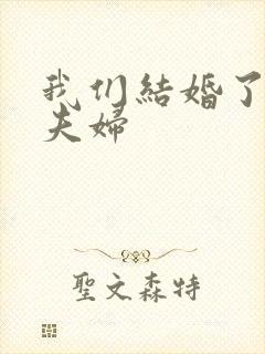 我们结婚了初恋夫妇封面