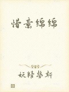 惜意绵绵封面