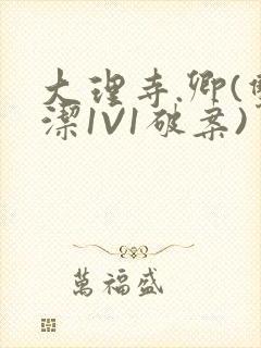 大理寺.卿(双洁1V1破案)