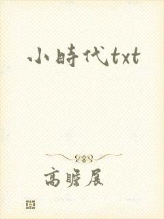 小时代txt封面