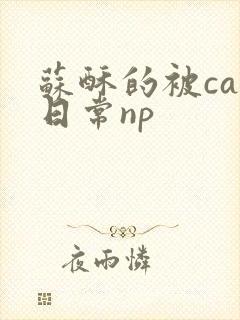 苏酥的被cao日常np