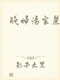 贱妇汤家丽封面