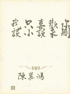 我只喜欢你的人设小说未删减封面