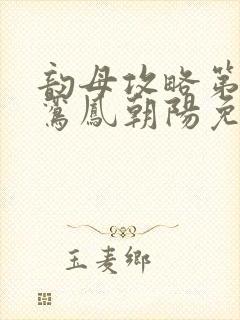 韵母攻略第二部鸾凤朝阳免费阅读