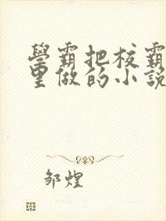 学霸把校霸往死里做的小说