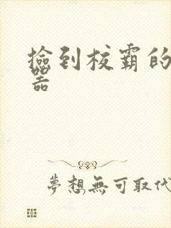 捡到校霸的遥控器