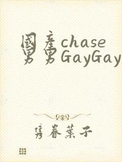 国产chase男男GayGay