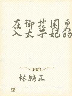 在御花园皇上进入太子妃的小说