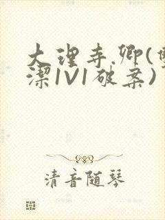 大理寺.卿(双洁1V1破案)