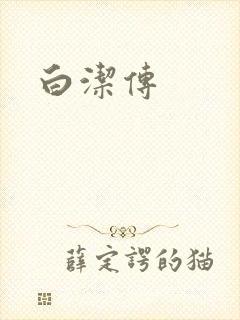 白洁传封面