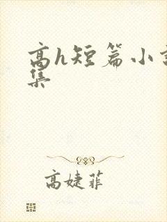 高h短篇小说合集