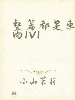 整篇都是车的多肉1V1