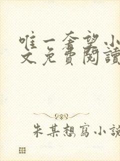 唯一奢望小说全文免费阅读