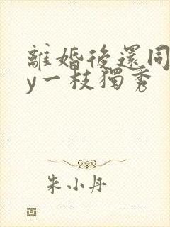 离婚后还同居by一枝独秀封面