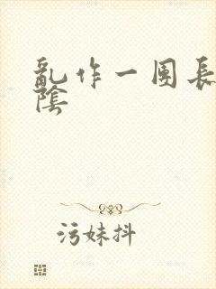 乱作一团长日光阴封面