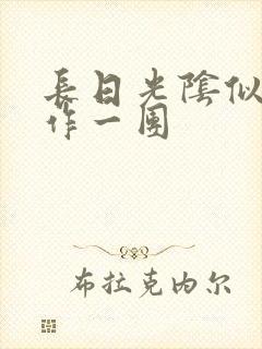 长日光阴似箭乱作一团封面