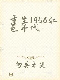 重生1956红色年代封面