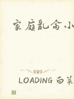 家庭乱仑小说