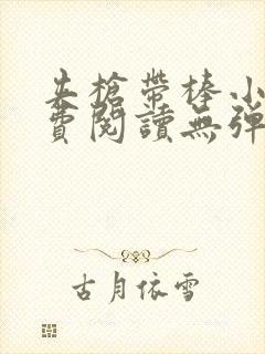 夹枪带棒小说免费阅读无弹窗笔趣