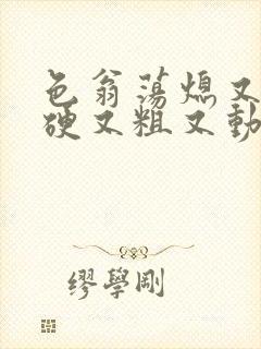 色翁荡熄又大又硬又粗又动态图