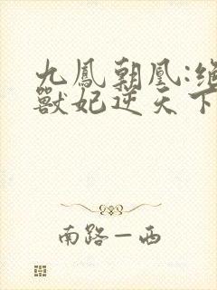 九凤朝凰:绝色兽妃逆天下