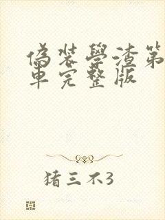 伪装学渣第一次车完整版