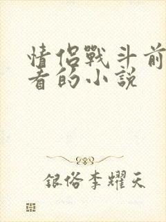 情侣战斗前适合看的小说封面