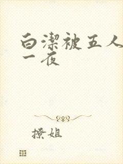 白洁被五人糟蹋一夜封面