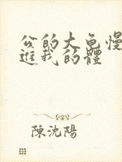 公的大龟慢慢挺进我的体