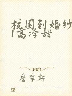 校园到婚纱1V1高冷甜