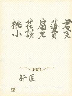 桃花扇落君不还小说免费完整版