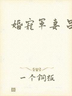 婚宠军妻 吕颜