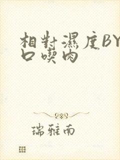 相对湿度BY大口吃肉