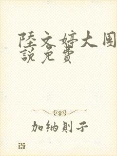 陆文婷大团圆小说免费